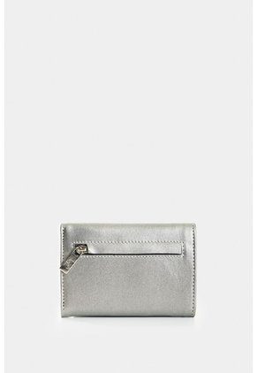 Billetera De Cuero Grabado Para Mujer Verona Billetera De Cuero Grabado Para Mujer Verona Grafito VÉLEZ
