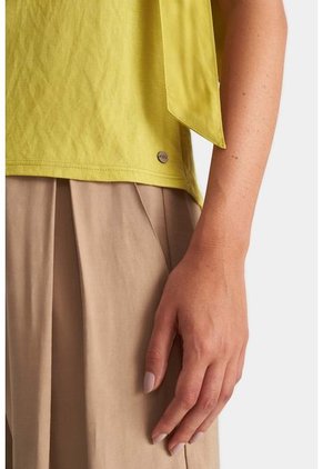 Camiseta Manga Sisa Tomillo Para Mujer Amarres Camiseta Manga Sisa Tomillo Para Mujer Amarres Verde Limon XS Vélez