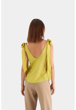 Camiseta Manga Sisa Tomillo Para Mujer Amarres Camiseta Manga Sisa Tomillo Para Mujer Amarres Verde Limon XS Vélez