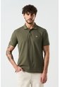 Polo Manga Corta Essential Para Hombre Textura Polo Manga Corta Essential Para Hombre Textura Verde Oliva M VÉLEZ de Vélez