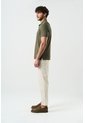 Polo Manga Corta Essential Para Hombre Textura Polo Manga Corta Essential Para Hombre Textura Verde Oliva M VÉLEZ de Vélez
