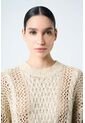 Sweater Alhena Tejido Para Mujer Detalle Lentejuelas Sweater Alhena Tejido Para Mujer Detalle Lentejuelas Crema XS VÉLEZ de Vélez