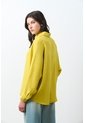 Camisa Peonia Para Mujer Manga Murciélago Camisa Peonia Para Mujer Manga Murciélago Amarillo Limon L VÉLEZ de Vélez