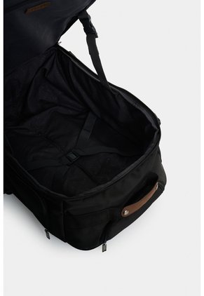 Morral De Viaje En Lona Y Cuero Para Hombre Ankara 2 Morral De Viaje En Lona Y Cuero Para Hombre Ankara 2 Negro VÉLEZ