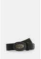 Cinturón Unifaz En Cuero Craquelado Para Hombre Tecax Cinturón Unifaz En Cuero Craquelado Para Hombre Tecax Negro 40 VÉLEZ de Vélez