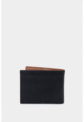 Billetera Sunlight De Cuero Para Hombre Contraste Billetera Sunlight De Cuero Para Hombre Contraste Negro VÉLEZ