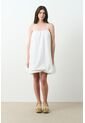 Vestido Corto Bloom Destellos Vestido Corto Bloom Destellos Blanco 10 VÉLEZ de Vélez