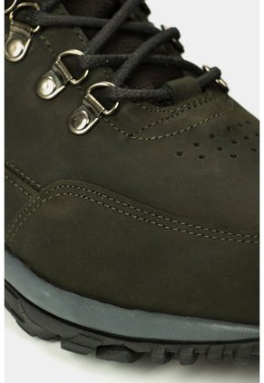 Botas Zimbawe Outdoor De Cuero Rústico Para Hombre Combinadas Botas Zimbawe Outdoor De Cuero Rústico Para Hombre Combinadas Verde 45 VÉLEZ