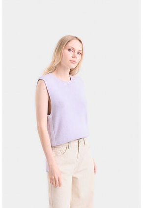 Chaleco Tejido Rebozu Elo Tejido Para Mujer Aberturas Chaleco Tejido Rebozu Elo Tejido Para Mujer Aberturas Lila S Vélez