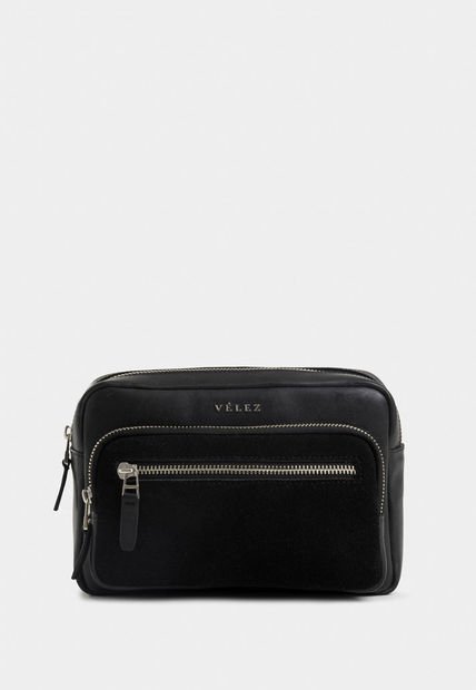 Manos Libres Bright De Cuero Para Hombre Detalle Gamuzado Manos Libres Bright De Cuero Para Hombre Detalle Gamuzado Negro Vélez