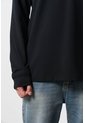 Polo Manga Larga En Algodón Para Hombre Nápoles Polo Manga Larga En Algodón Para Hombre Nápoles Negro M VÉLEZ de Vélez