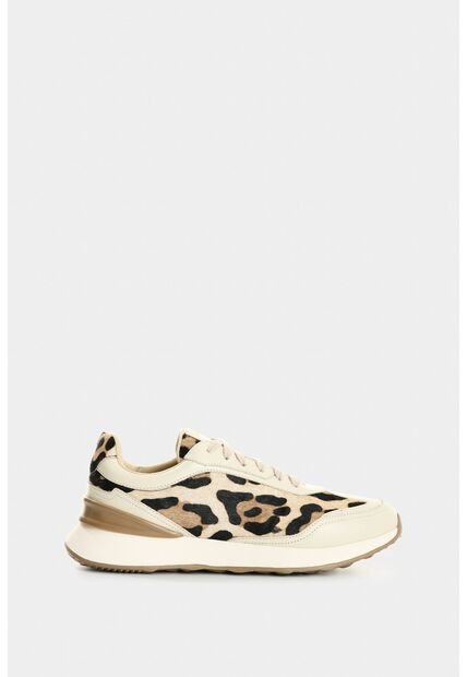 Tenis De Cuero Pelo Con Animal Print Para Mujer Elios Tenis De Cuero Pelo Con Animal Print Para Mujer Elios Arena 40 VÉLEZ