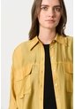 Camisa Manga Larga Para Mujer Pearl Camisa Manga Larga Para Mujer Pearl Mostaza XS VÉLEZ de Vélez