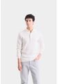 Polo Manga Larga Lugano Para Hombre Semi Fitted Polo Manga Larga Lugano Para Hombre Semi Fitted Blanco XL Vélez de Vélez