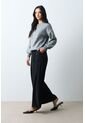 Sweater Tejido Oversized Para Mujer Nácar Sweater Tejido Oversized Para Mujer Nácar Gris L VÉLEZ de Vélez