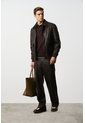 Chaqueta Aviador De Cuero Para Hombre Nila Chaqueta Aviador De Cuero Para Hombre Nila Cafe L VÉLEZ de Vélez