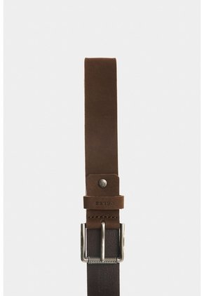 Cinturón Unifaz De Cuero Para Hombre Pacífico Cinturón Unifaz De Cuero Para Hombre Pacífico Cafe 38 VÉLEZ