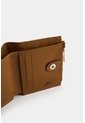 Billetera De Cuero Grabado Para Mujer Golden Billetera De Cuero Grabado Para Mujer Golden Miel VÉLEZ de Vélez