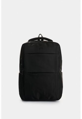 Morral Leo En Lona Y Cuero Para Hombre Multifuncional Morral Leo En Lona Y Cuero Para Hombre Multifuncional Negro VÉLEZ Vélez