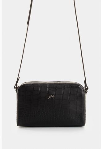 Manos Libres De Cuero Grabado Para Mujer Verona Manos Libres De Cuero Grabado Para Mujer Verona Negro VÉLEZ Vélez