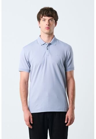 Polo Manga Corta Solan Para Hombre Semi Fitted Polo Manga Corta Solan Para Hombre Semi Fitted Azul XL VÉLEZ Vélez