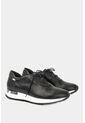 Zapatos Cordón De Cuero Para Mujer Suela Deportiva Zapatos Cordón De Cuero Para Mujer Suela Deportiva Negro 37 VÉLEZ de Vélez