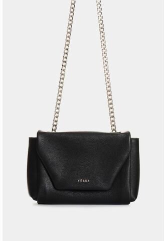 Bowling Lili De Cuero Para Mujer Con Cadena Bowling Lili De Cuero Para Mujer Con Cadena Negro VÉLEZ Vélez