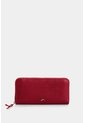 Porta Chequera De Cuero Grabado Para Mujer Tulia Porta Chequera De Cuero Grabado Para Mujer Tulia Rojo VÉLEZ de Vélez
