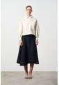 Chaqueta Cropped Para Mujer Surco Chaqueta Cropped Para Mujer Surco Crema XL VÉLEZ de Vélez