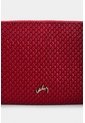 Porta Chequera De Cuero Grabado Para Mujer Tulia Porta Chequera De Cuero Grabado Para Mujer Tulia Rojo VÉLEZ de Vélez