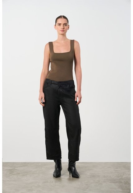 Jean Confort Silueta Barrel Para Mujer Solaris Jean Confort Silueta Barrel Para Mujer Solaris Negro 12 VÉLEZ
