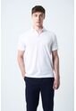 Polo Lucca Manga Corta Para Hombre Texturizada Polo Lucca Manga Corta Para Hombre Texturizada Blanco M VÉLEZ de Vélez