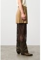 Falda Wrap Plisada Para Mujer Lumbre Falda Wrap Plisada Para Mujer Lumbre Tabaco 10 VÉLEZ de Vélez