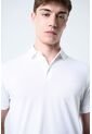 Polo Lucca Manga Corta Para Hombre Texturizada Polo Lucca Manga Corta Para Hombre Texturizada Blanco M VÉLEZ de Vélez
