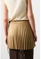 Falda Wrap Plisada Para Mujer Lumbre Falda Wrap Plisada Para Mujer Lumbre Tabaco 10 VÉLEZ de Vélez