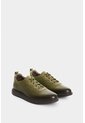 Zapatos De Atadura En Cuero Para Hombre Tikal Zapatos De Atadura En Cuero Para Hombre Tikal Verde Oliva 39 VÉLEZ de Vélez