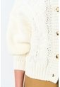Cardigan Kalixto Tejido Para Mujer Bordado Cardigan Kalixto Tejido Para Mujer Bordado Crema L VÉLEZ de Vélez