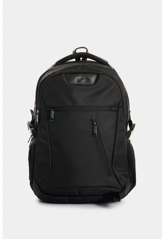 Morral En Lona Para Hombre Ledger Morral En Lona Para Hombre Ledger Negro VÉLEZ Vélez