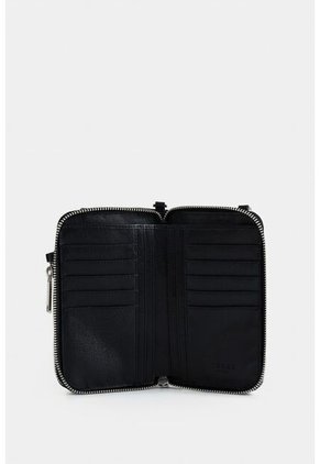 Porta Chequera Ibiza De Cuero Para Mujer Multifunción Porta Chequera Ibiza De Cuero Para Mujer Multifunción Negro VÉLEZ