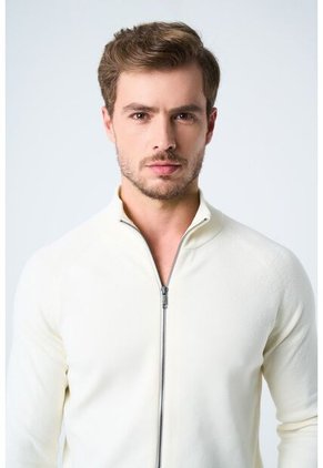 Sweater Misuri Tejido Para Hombre Cuello Alto Sweater Misuri Tejido Para Hombre Cuello Alto Crema XXL VÉLEZ