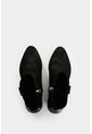 Botines Texanos De Cuero Gamuzado Para Mujer Sahara Botines Texanos De Cuero Gamuzado Para Mujer Sahara Negro 38 VÉLEZ de Vélez