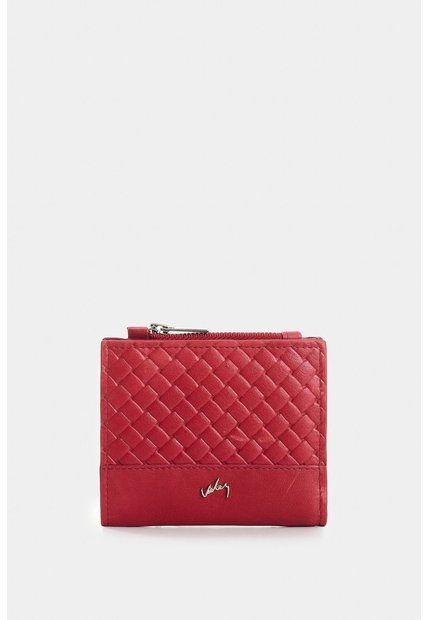 Billetera De Cuero Grabado Para Mujer Hazen Billetera De Cuero Grabado Para Mujer Hazen Rojo VÉLEZ