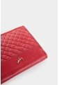 Billetera De Cuero Grabado Para Mujer Hazen Billetera De Cuero Grabado Para Mujer Hazen Rojo VÉLEZ de Vélez