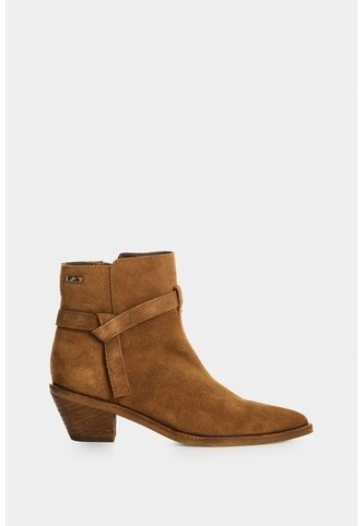 Botines En Carnaza Para Mujer Xinca Botines En Carnaza Para Mujer Xinca Miel 41 VÉLEZ Vélez