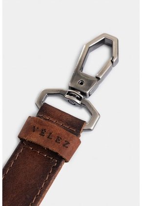 Kit Billetera Y Llavero De Cuero Vintage Kit Billetera Y Llavero De Cuero Vintage Brandy VÉLEZ