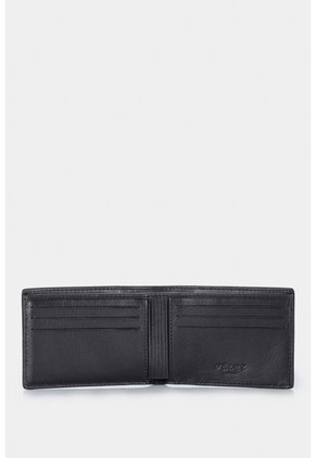 Billetera Draco De Cuero Para Hombre Mezcla De Texturas Billetera Draco De Cuero Para Hombre Mezcla De Texturas Negro VÉLEZ
