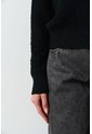 Polo Tejida Manga Larga Para Mujer Hazel Polo Tejida Manga Larga Para Mujer Hazel Negro XS VÉLEZ de Vélez