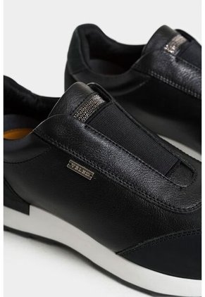 Mocasines Zipa De Cuero Para Mujer Detalles Millaré Mocasines Zipa De Cuero Para Mujer Detalles Millaré Negro 41 VÉLEZ