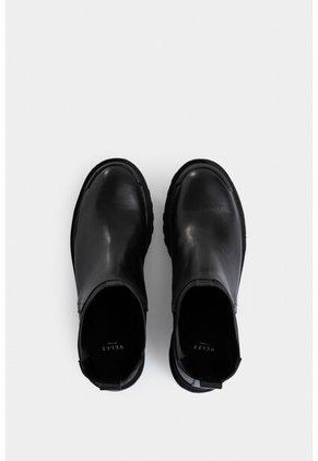 Botines Caltha 2.0 De Cuero Para Mujer Tractorados Botines Caltha 2.0 De Cuero Para Mujer Tractorados Negro 40 VÉLEZ