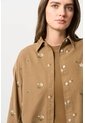 Camisa Manga Larga Flower Para Mujer Camisa Manga Larga Flower Para Mujer Kaky XL VÉLEZ de Vélez